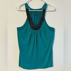 Teal Embellished Women's‎ Top Size XL